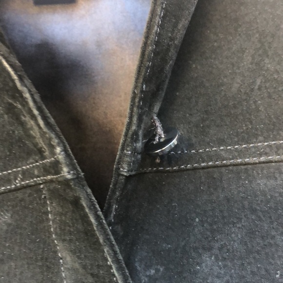 Ami black leather jacket - Picture 5 of 6